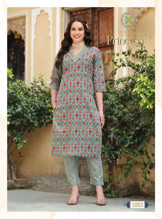 Princess Vol 1 By Passion Tree Cotton Kirti With Bottom Wholesale Market In Surat